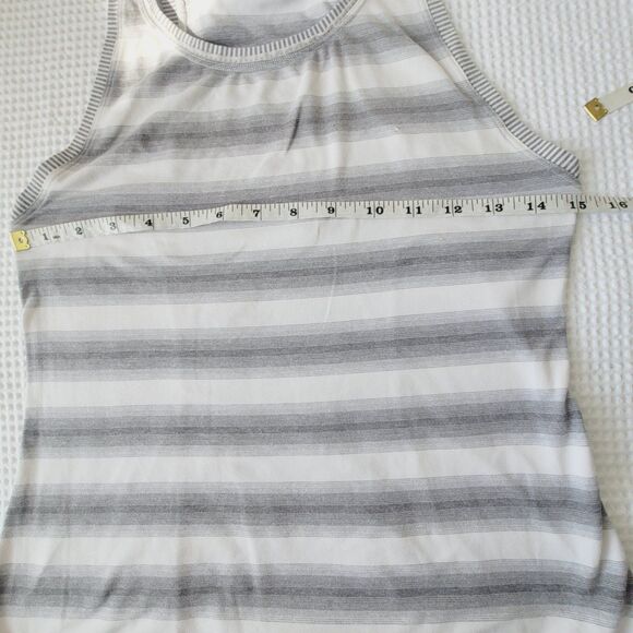Lululemon Athletica Womens striped activewear tank top size 4 - Picture 9 of 12